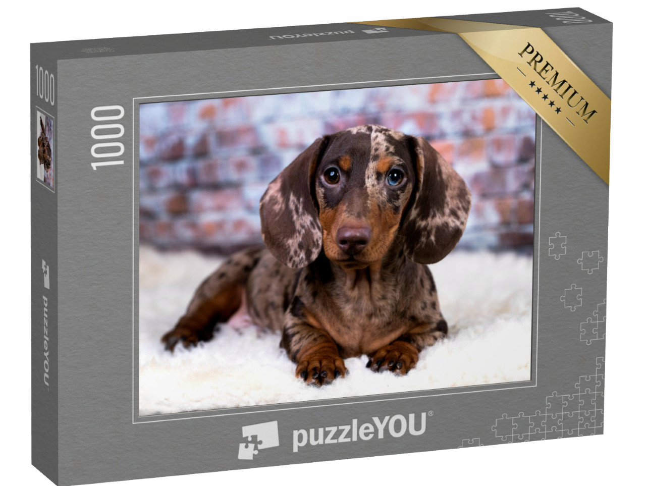 Puzzle 1000 Teile „Dackel “