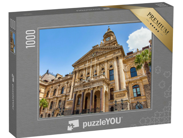 Puzzle 1000 Teile „Rathaus in Kapstadt, Südafrika“