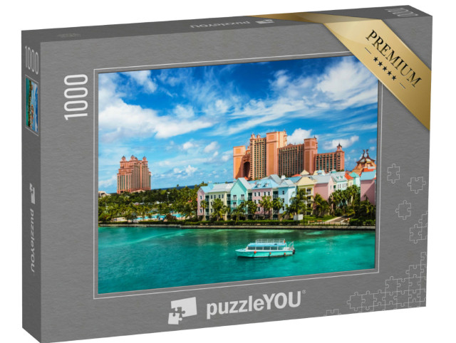 Puzzle 1000 Teile „Nassau im Sommer, Bahamas, Karibik“