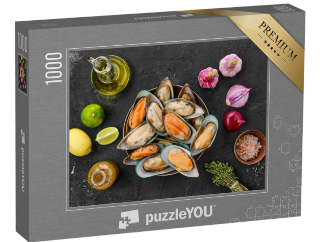 Puzzle 1000 Teile „Miesmuscheln“