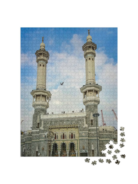 Puzzle 1000 Teile „Minarette in Mekka, Saudi-Arabien“