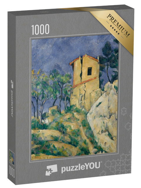 Puzzle 1000 Teile „Paul Cézanne - Das Haus mit den rissigen Wänden“