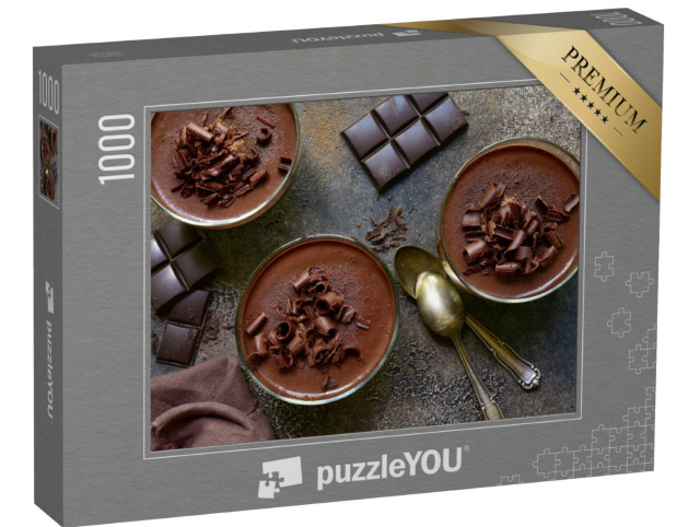 Puzzle 1000 Teile „Hausgemachte Mousse au Chocolat “
