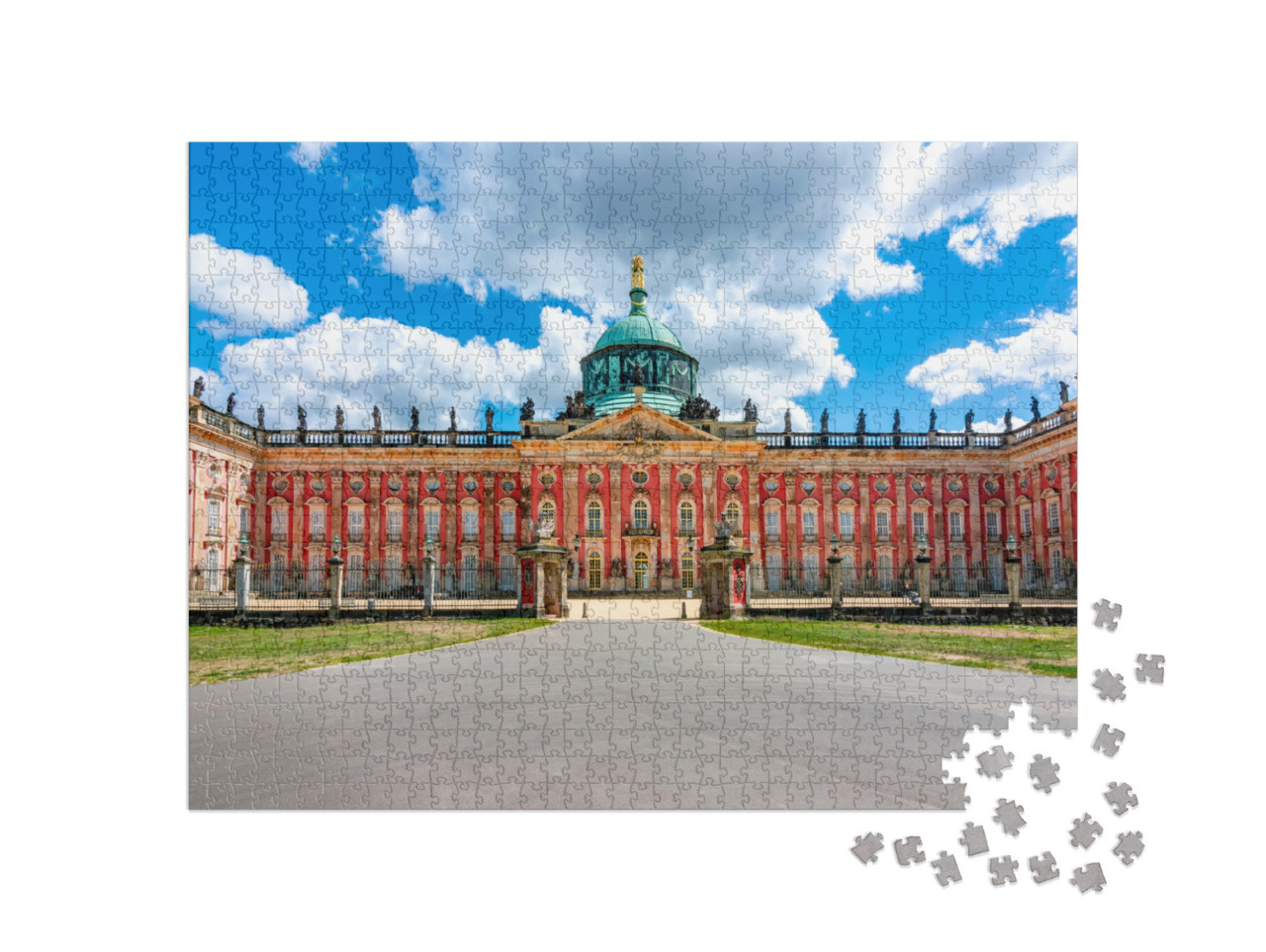 Puzzle 1000 Teile „Neues Palais in Potsdam, Deutschland“