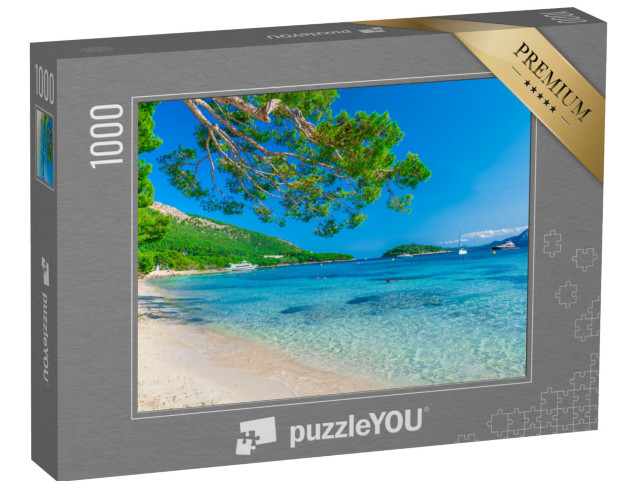 Puzzle 1000 Teile „Playa de Formentor, Palma de Mallorca, Spanien“