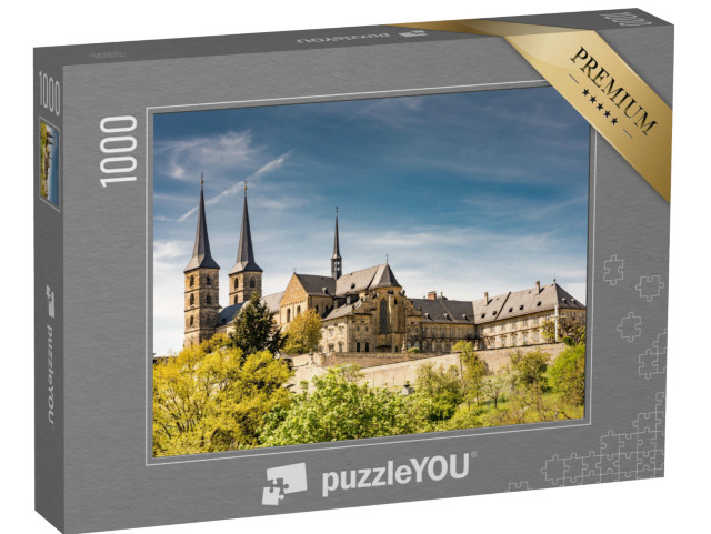 Puzzle 1000 Teile „Kloster Michelsberg in Bamberg, Deutschland“