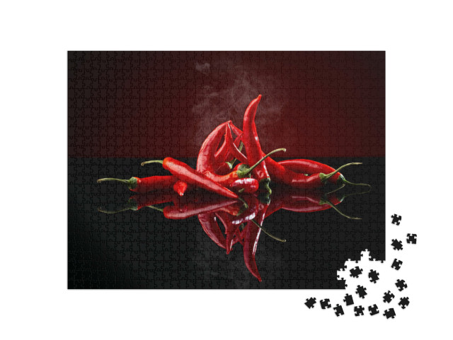 Puzzle 1000 Teile „Rote Chili  “