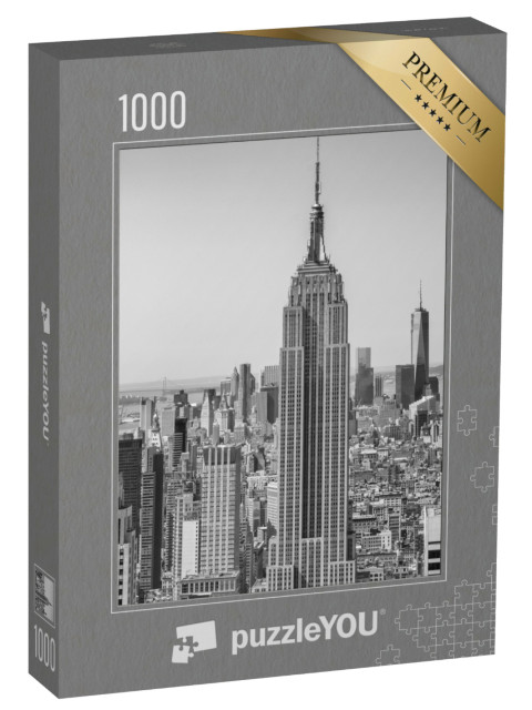 Puzzle 1000 Teile „Die Skyline von New York City aus der Luft“