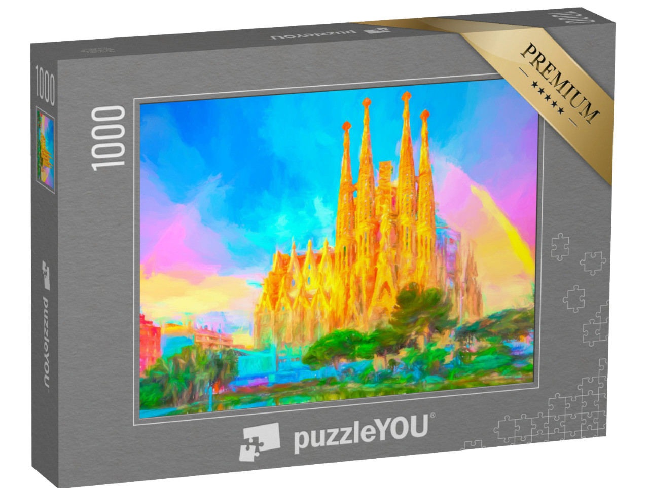 Puzzle 1000 Teile „La Sagrada Familia von Antoni Gaudí“