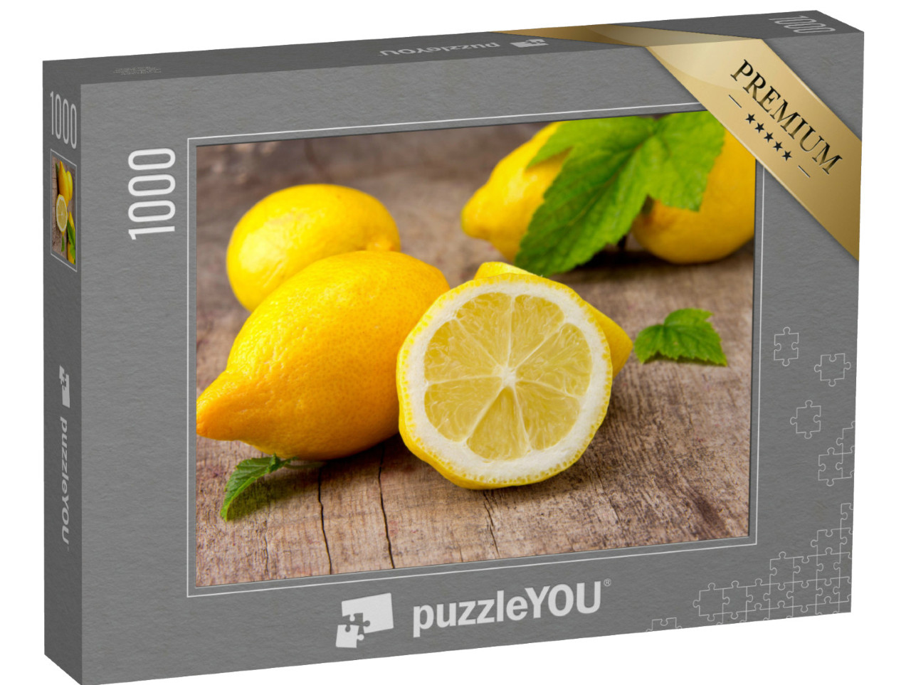 Puzzle 1000 Teile „Frische Zitronen“