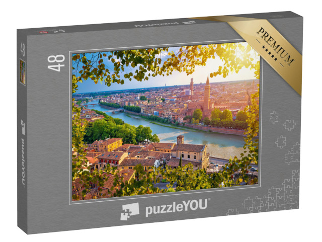 Puzzle 48 Teile „Verona, Italien“