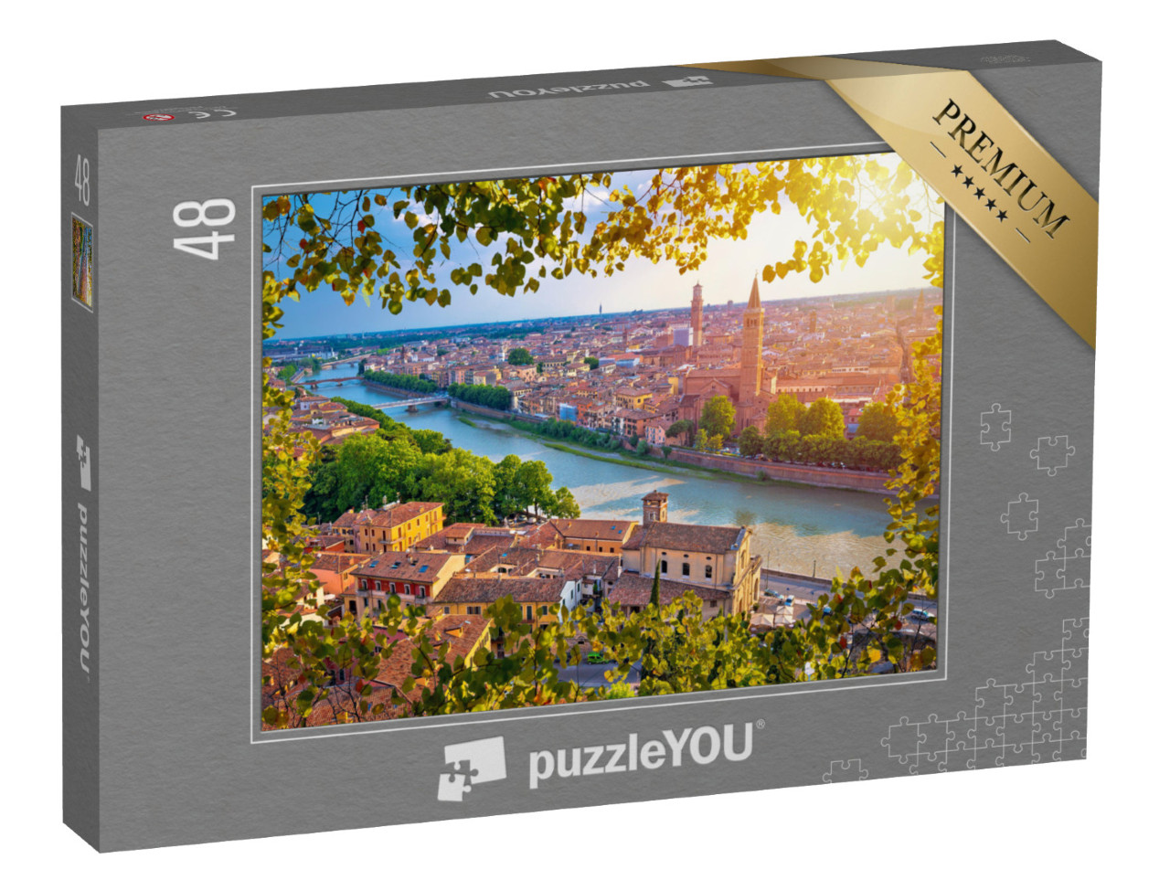 Puzzle 48 Teile „Verona, Italien“