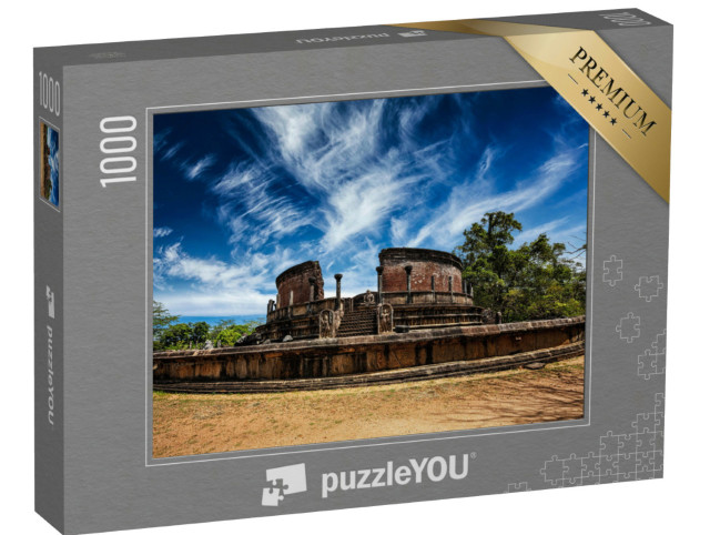 Puzzle 1000 Teile „Antike Vatadage (buddhistische Stupa) in Pollonnaruwa, Sri Lanka“