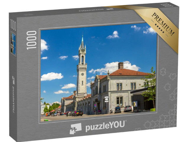 Puzzle 1000 Teile „Bahnhof von Konstanz, Deutschland“