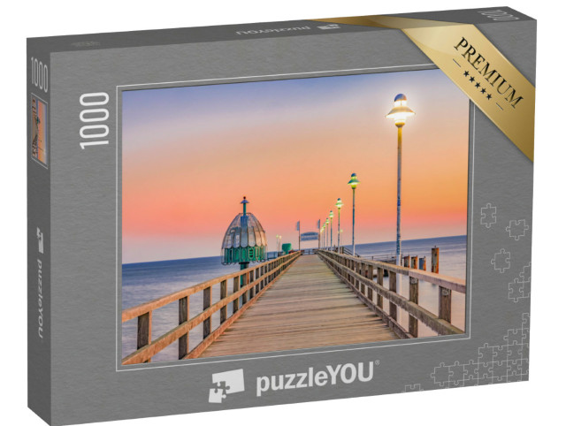 Puzzle 1000 Teile „Vineta-Brücke, Ostseebad Zinnowitz auf der Insel Usedom“