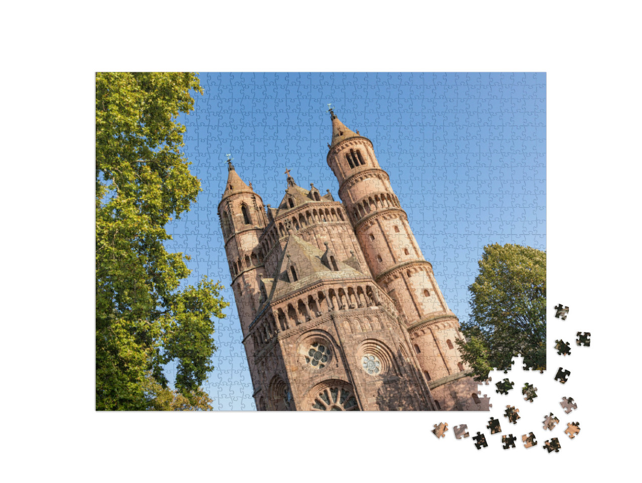 Puzzle 1000 Teile „Dom zu Worms, Deutschland“