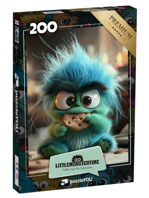 Puzzle 200 Teile „LITTLEMONSTERTIME: Bob“
