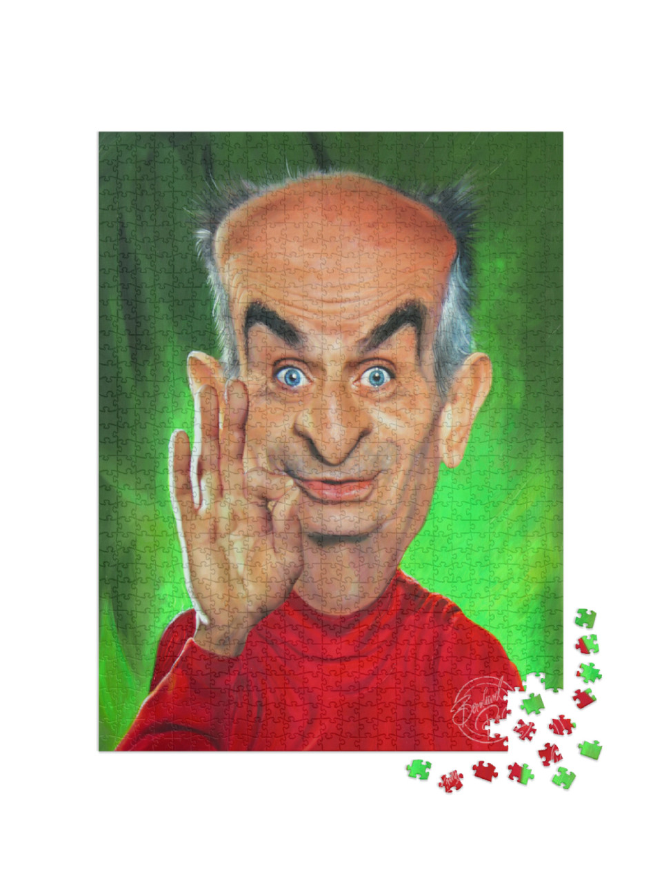 Puzzle 1000 Teile „Louis de Funès“