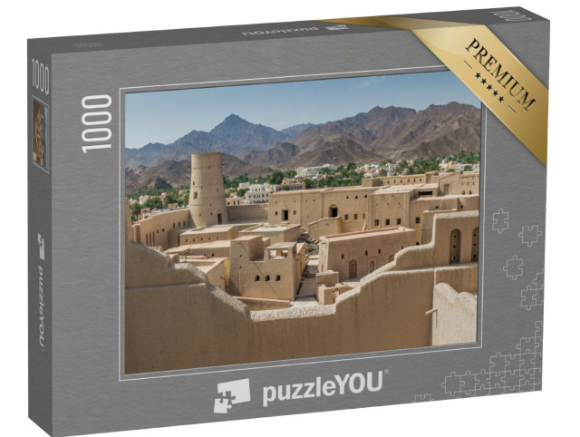 Puzzle 1000 Teile „Ansicht von Bahla Fort, Oman“