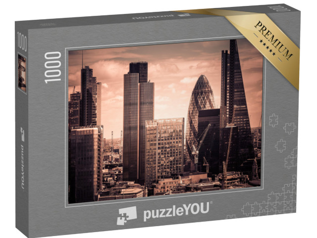 Puzzle 1000 Teile „Wolkenkratzer, London“