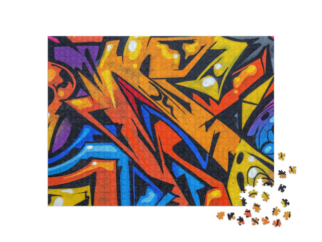 Puzzle 1000 Teile „Street Art Graffiti “