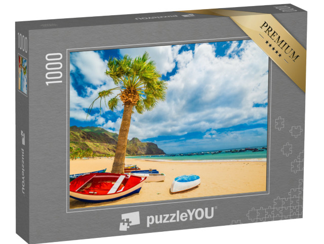 Puzzle 1000 Teile „Strand in Teneriffa, Kanarische Inseln, Spanien“