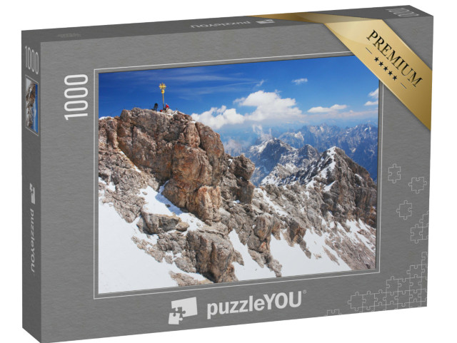 Puzzle 1000 Teile „Zugspitze, der höchste Gipfel in den deutschen Alpen“