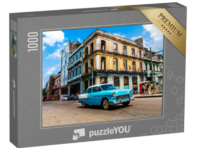 Puzzle 1000 Teile „Oldtimer in Havanna, Kuba“