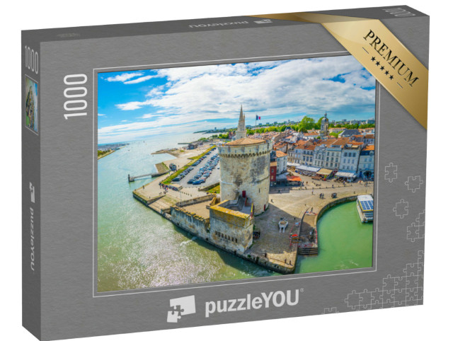 Puzzle 1000 Teile „Malerische Küste von La Rochelle in Frankreich“