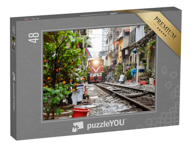 Puzzle 48 Teile „Beliebter Ort und Hauptattraktion in Hanoi, Vietnam“