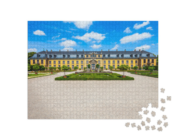 Puzzle 1000 Teile „Galerie Herrenhausen in den Herrenhäuser Gärten in Hannover, Deutschland“