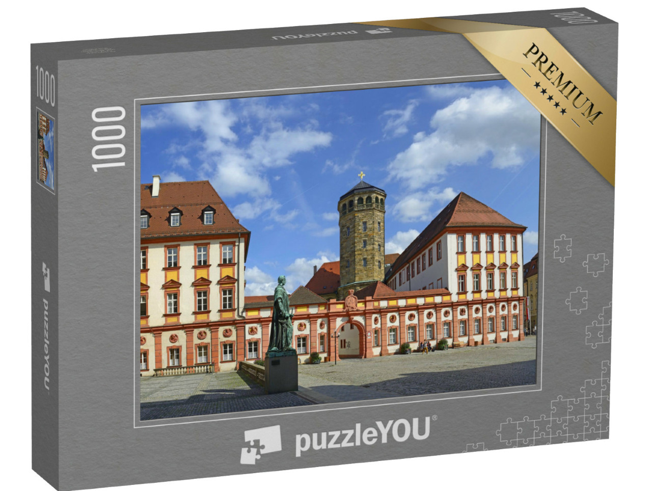 Puzzle 1000 Teile „Altes Schloss von Bayreuth: Wagner Festspiele in Bayern, Deutschland“