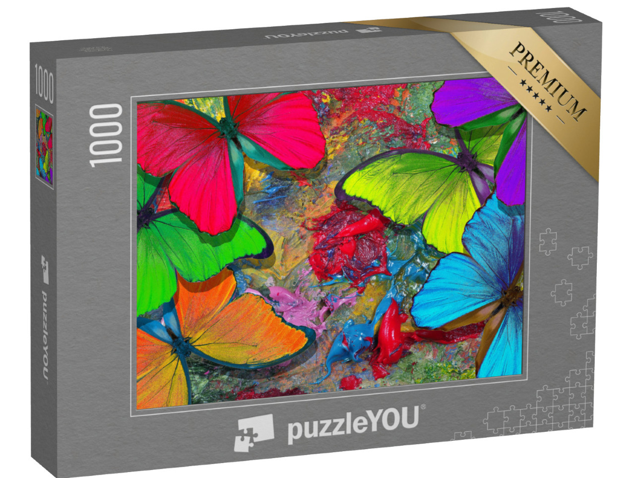 Puzzle 1000 Teile „Farben des Regenbogens“