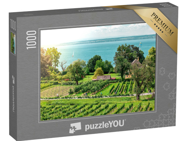 Puzzle 1000 Teile „Obstplantage bei Hagnau am Bodensee, Deutschland“