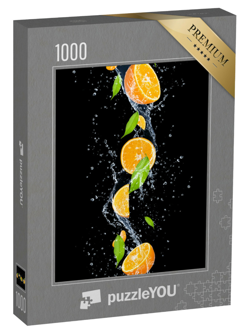 Puzzle 1000 Teile „Orangen im Wasser“