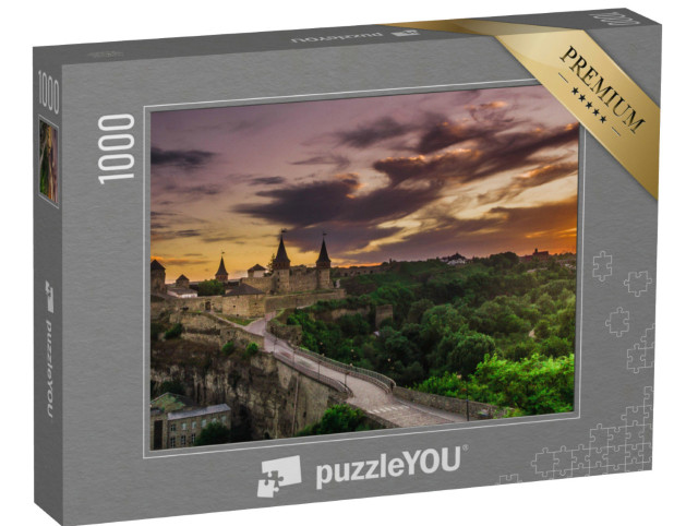 Puzzle 1000 Teile „Festung Kamyanets-Podilskiy, Ukraine“