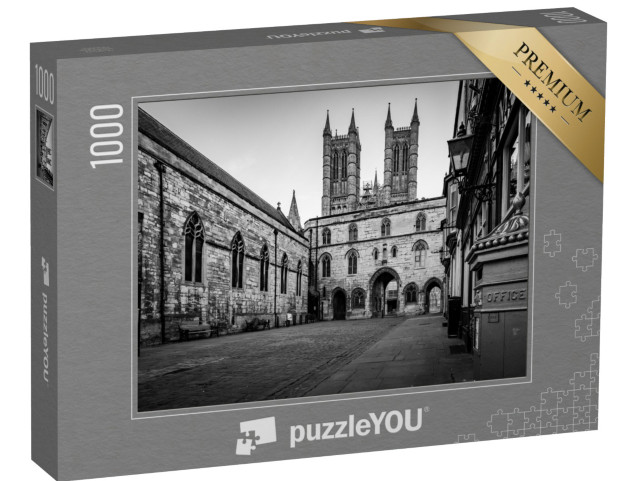 Puzzle 1000 Teile „Lincoln, historische Stadt in England “