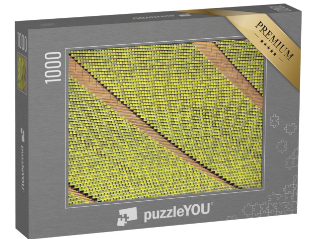 Puzzle 1000 Teile „Sitzreihen in einem Stadion“