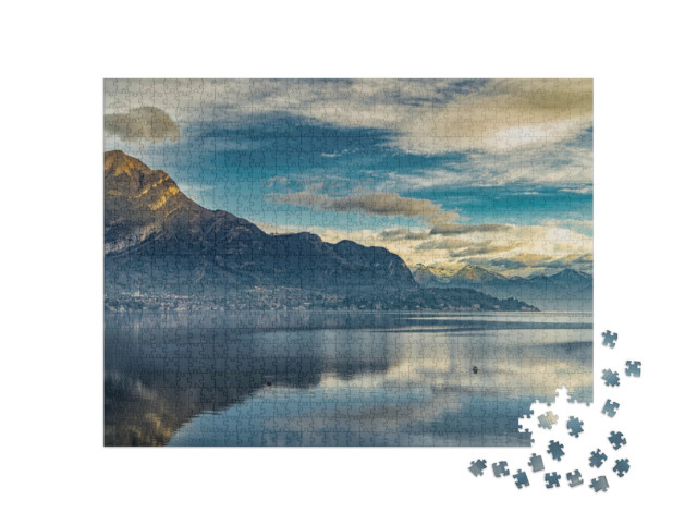 Puzzle 1000 Teile „Lago di Como, Comer See“