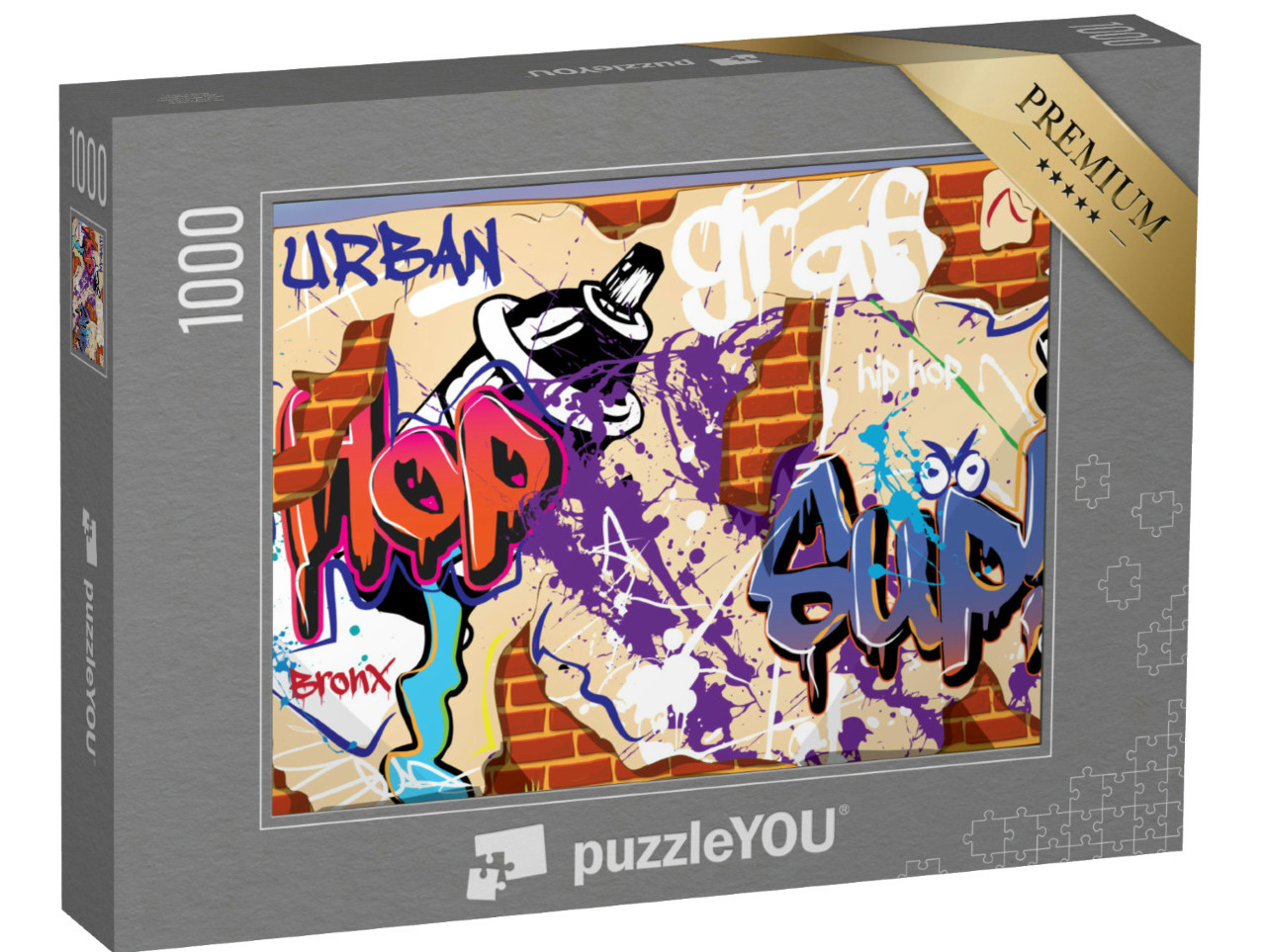 Puzzle 1000 Teile „Street Art Graffiti-Kunst“