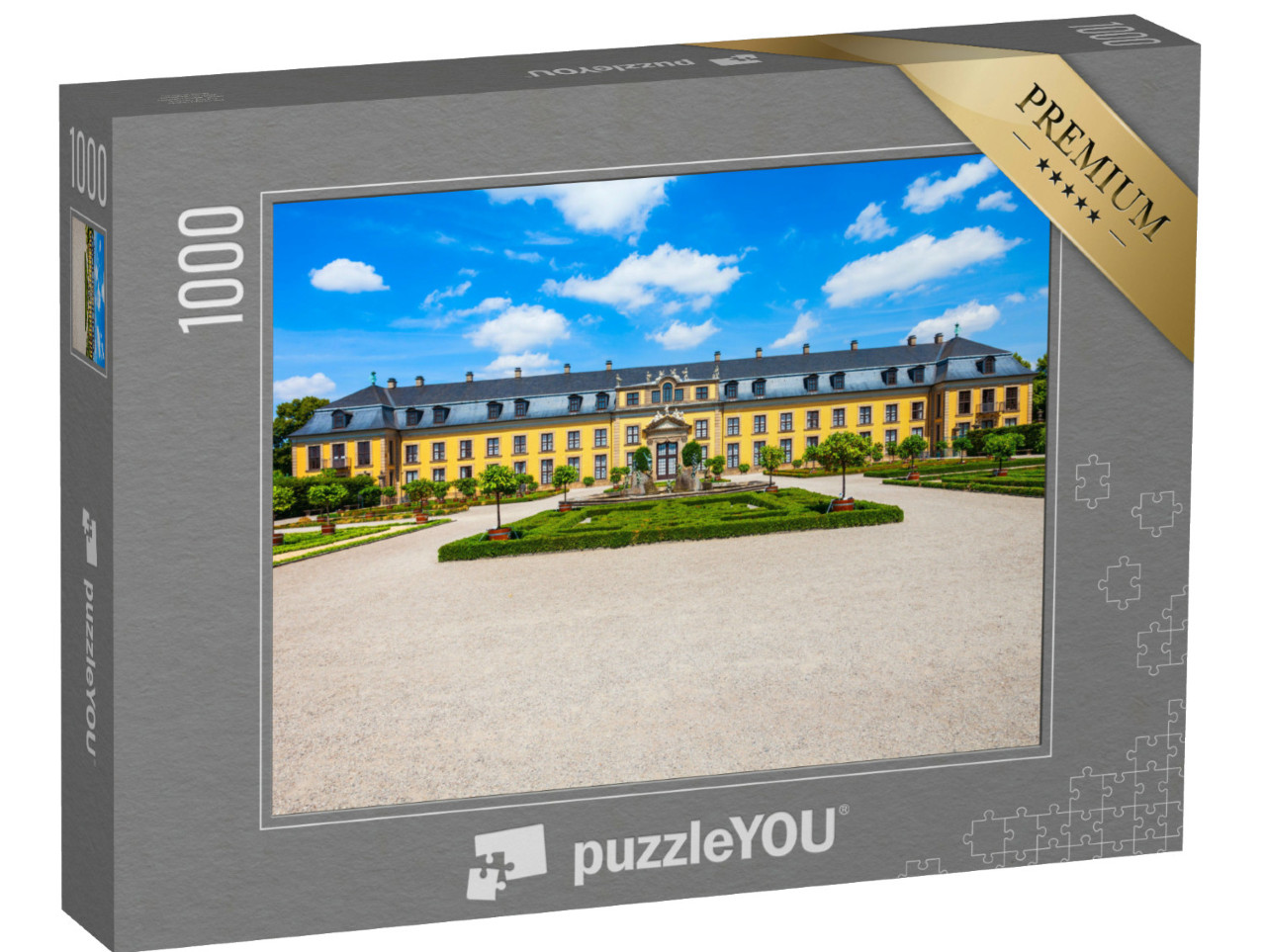 Puzzle 1000 Teile „Galerie Herrenhausen in den Herrenhäuser Gärten in Hannover, Deutschland“