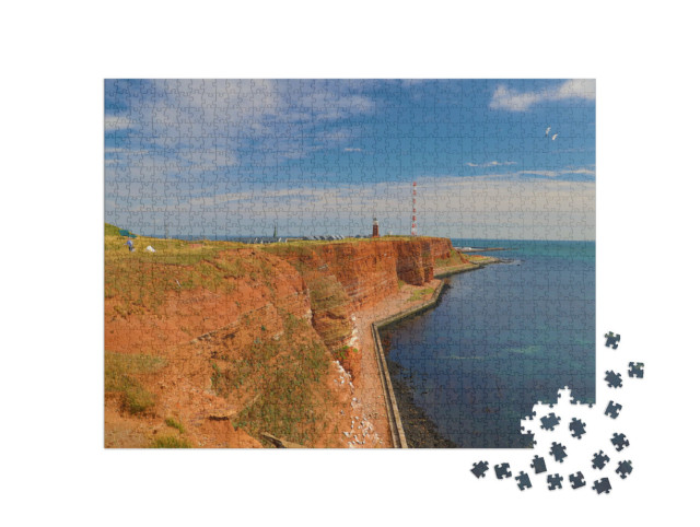 Puzzle 1000 Teile „Insel Helgoland, Nordsee“