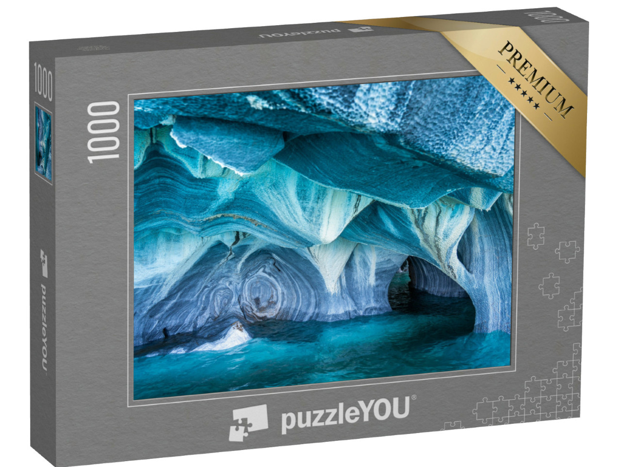 Puzzle 1000 Teile „Cuevas de Marmol - Marmorhöhlen“
