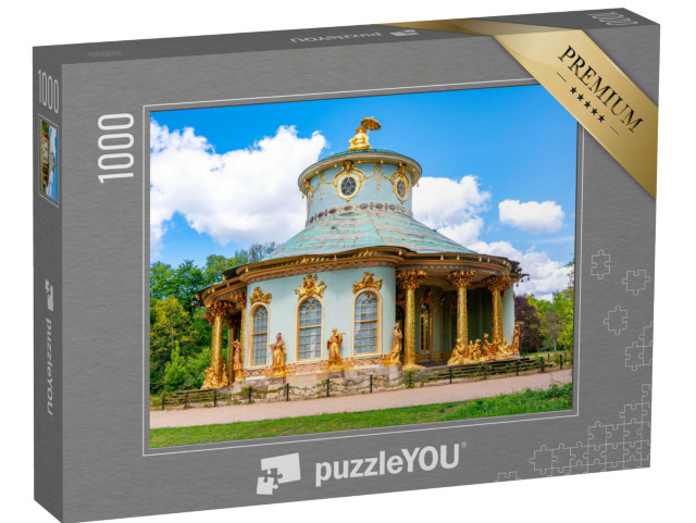 Puzzle 1000 Teile „Chinesisches Teehaus, Park Sanssouci, Potsdam, Deutschland“
