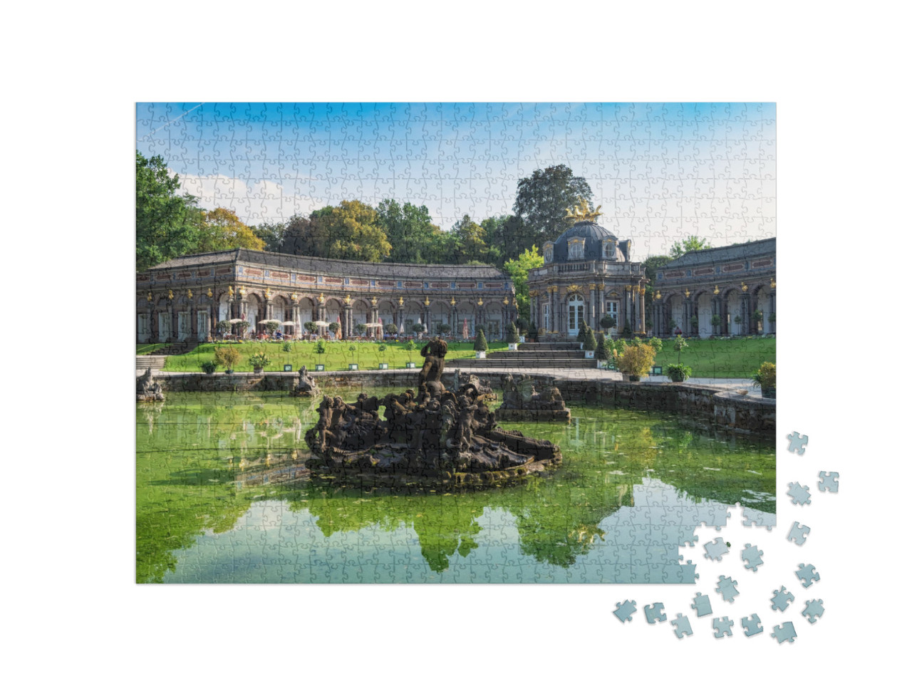 Puzzle 1000 Teile „Eremitage in Bayreuth, Deutschland“