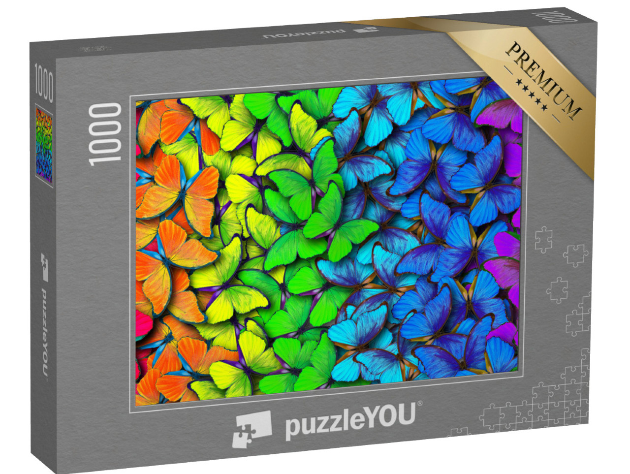 Puzzle 1000 Teile „Bunte Schmetterlinge“