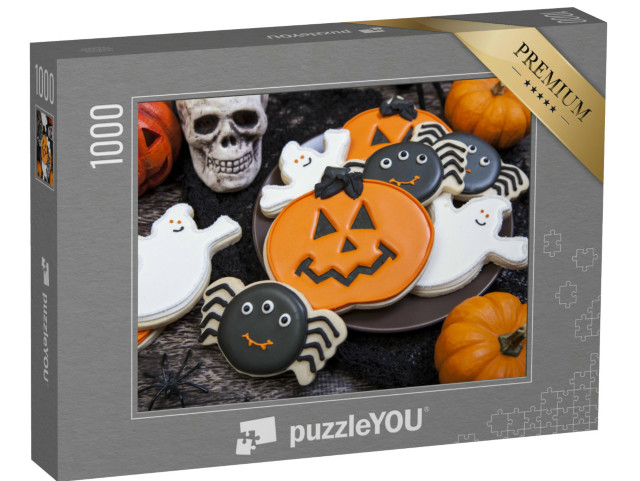 Puzzle 1000 Teile „Halloween-Kekse“
