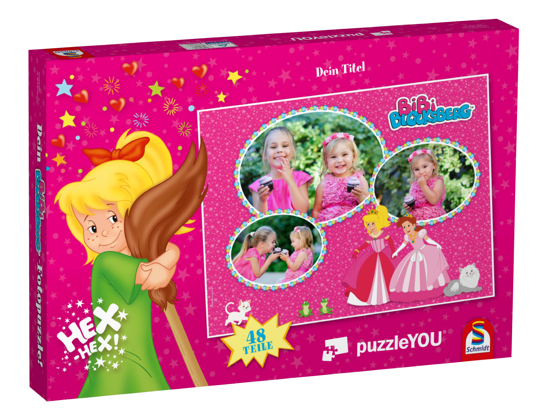 „Prinzessin“ in Querformat Collage