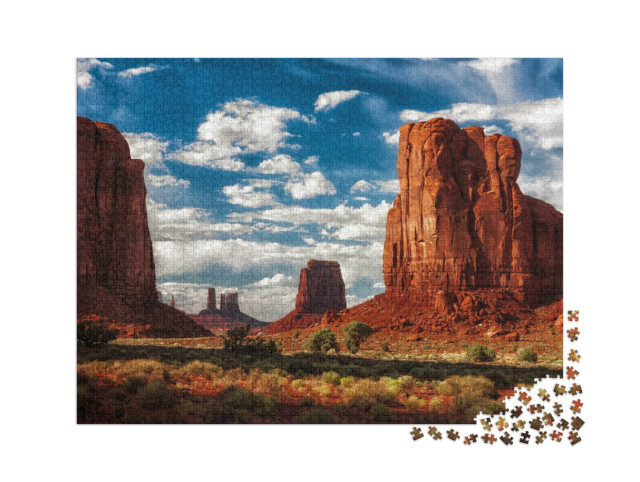 Puzzle 2000 Teile „Monument Valley, Utah und Arizona, USA“