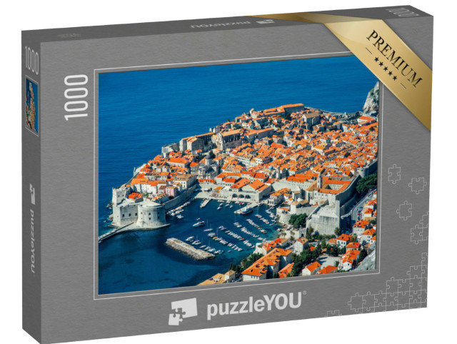 Puzzle 1000 Teile „Dubrovnik von oben, Kroatien“
